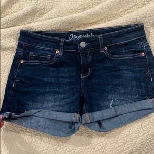 Jean shorts